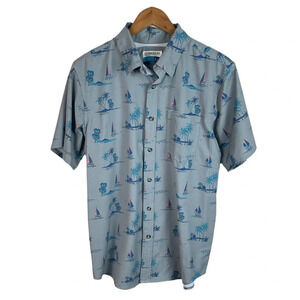 BF734 Mens Magellan Outdoors Classic Fit Fish Gear Performance Shirt S